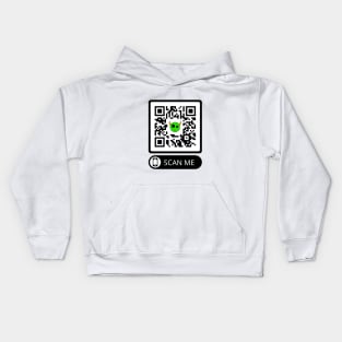 Weeny, scan me. Kids Hoodie